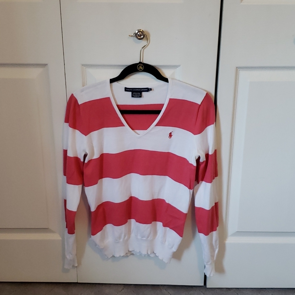 Ralph Lauren Sport Summer Sweater Size L c17